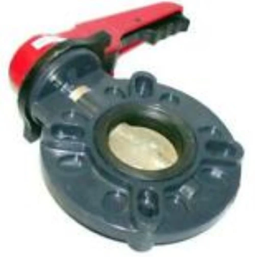 Asahi 113776080 8" Type 57 IL Lever Butterfly Valve, PVC Body, JKM Seat/Seals [New]