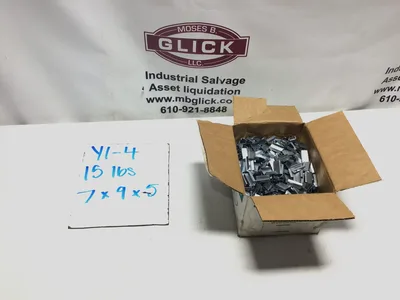Uline S-827 Steel Strapping Seals 1/2″ Open Metal Seals 1000/Carton