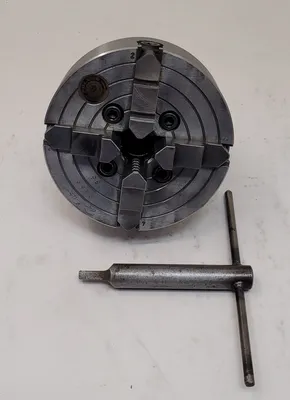 BISON 5" 4 Jaw Chuck Tooling & Accessories, Lathe Chucks | Machinery Central (5)