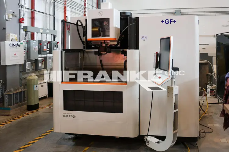 Used 2021 AGIE CHARMILLES CUT P 550 Wire EDM US | FRANKE CNC, LLC #1371043