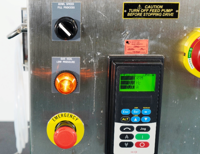 Carr ViaFuge 9003 PLT Pilot clarifier centrifuge, 316L SS.