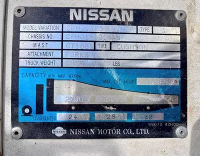 Used 1992 NISSAN CPH01A15V Misc Forklifts Texas US | TB Forklifts #1272834
