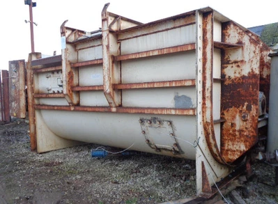 10,000 L S/S Solitech S/S U Trough Mixer 45 kW