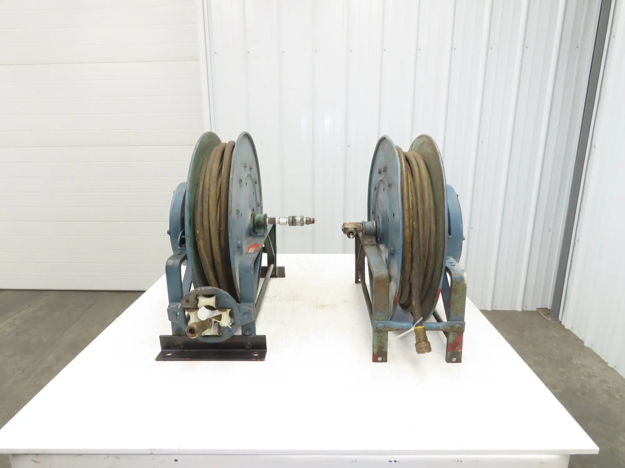 Hannay Reels 716-23-24 C Retractable Industrial Air Hose Reel 1/2" Lot Of 2