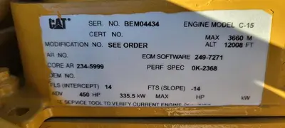 USED 2004 CATERPILLAR C15