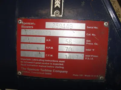 USED SPENCER 3505-MOD