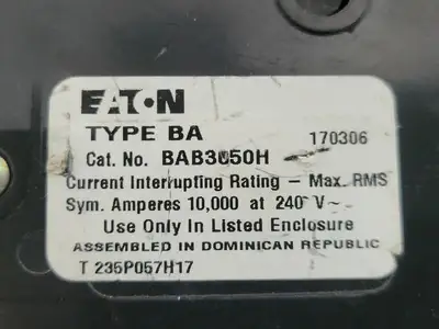 USED EATON BAB3050H