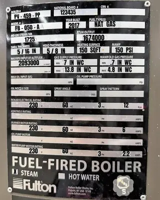 USED 2017 FULTON FB-050-A