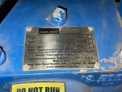 Nash SC2/7 Vacuum Pump , New Storeroom Spare