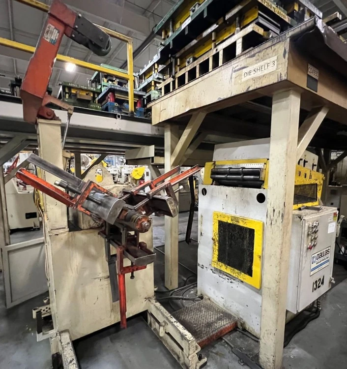 Used DALLAS DCR-8000 | DPS-3-7-24 Coil Reels and Straighteners | Alma Machinery #899447