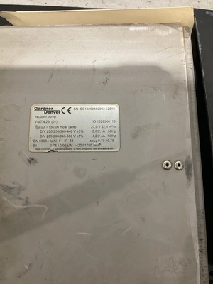 USED GARDNER DENVER V-VTN 26