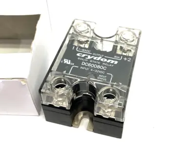 USED CRYDOM POWERPLUS SOLID STATE PHOTO-COUPLED RELAY 80A