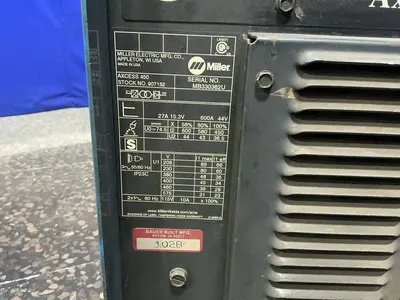 Used MILLER AXCESS 450 Welding Machinery (Other) Ohio US | HGR 24 #1278967