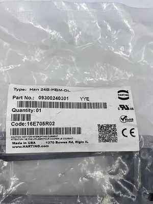New | in-Stock HARTING HARTING HAN 24B-HBM-DL Misc Electrical & Power Parts | ND Industrial Surplus #1213323