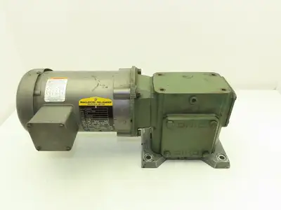 Baldor Ohio Gear Uniline 2000 Gearmotor 30:1 Reducer 58 RPM .5Hp 230/460V 56C LH