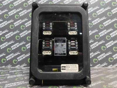 General Electric 12HAA12B1A Auxiliary Relay 125 VDC Type HAA Used