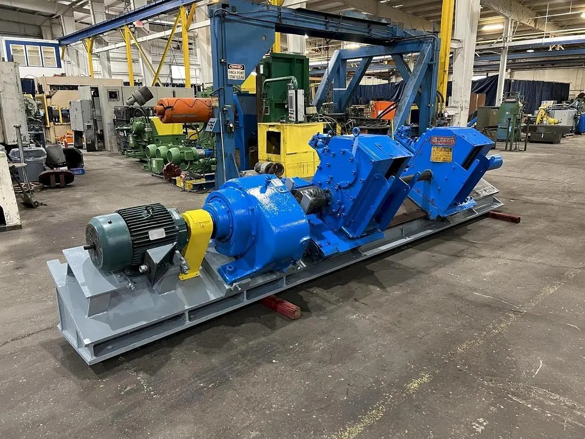72" x 1/4" Butech Dual Rotary Scrap Choppers