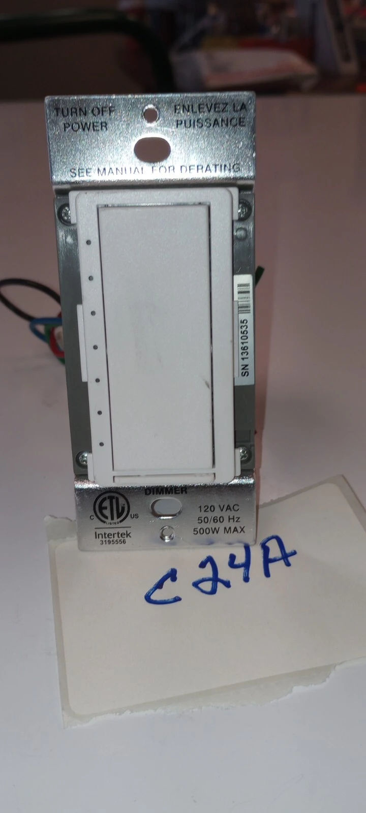 NEW Crestron CLW-DELVEX-P-W-T