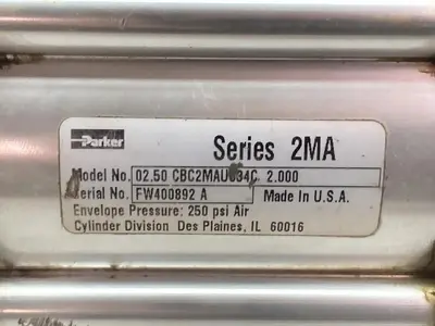 Used PARKER CBC2MAUS34C Pneumatic Cylinders Ohio US | Surplus Asset Holdings #1246283