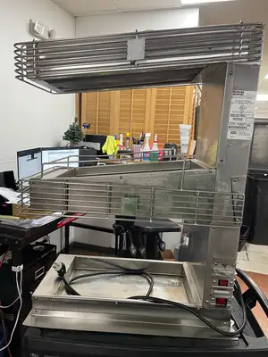 Used Franke Used Franke HDH2 Stainless 2 Tier Food Holding Warmer Fryer Dump Station 120V Hot Food Warming, Holding, & Transport Cabinets Illinois US | Falcon Restaurant Supply #1375635