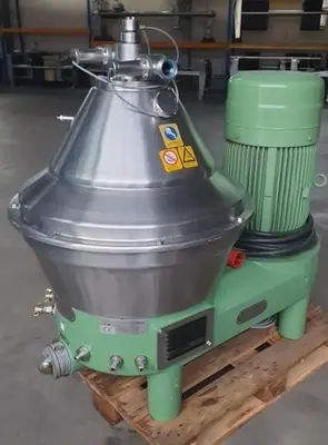 Westfalia SC 35-06-177 Hydrostop clarifier centrifuge, 316SS.