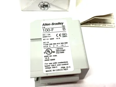 USED ALLEN BRADLEY SER. B FRONT MOUNT AUXILIARY CONTACT