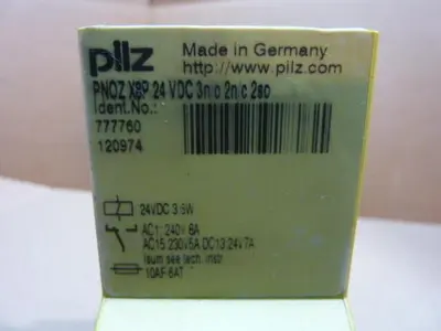 USED PILZ PNOZX8P24VDC3N/O2N/C2SO