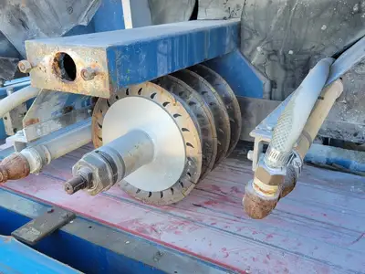 Roof Tile Extruder // Concrete Tile Press