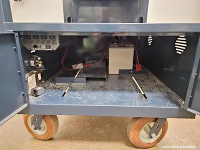 Used Industrial Power Mobility Cart 48" x 30" with Pneumatic Wheels