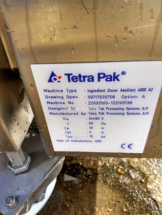 Used Tetra Pak _UNKNOWN_ Ice Cream Equipment Tennessee US | Zwirner Equipment #1171721
