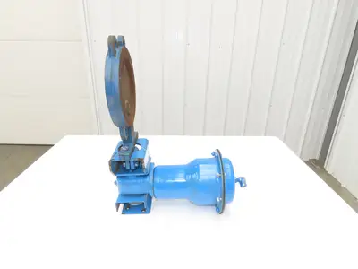 Neles-Jamesbury B60S Quadra-Powr Pneumatic Actuator + 6" Wafer Butterfly Valve