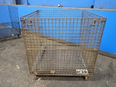 48" X 46" X 42" Collapsible Wire Basket