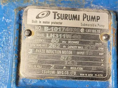 NEW TSURUMI LH311W-60
