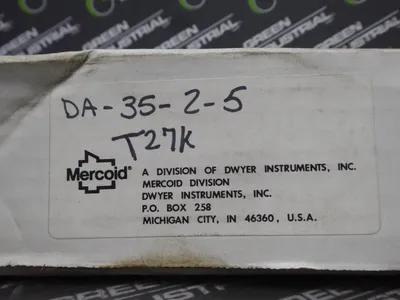 Mercoid Control DA-38-2-5 Temperature Control Switch New NIB