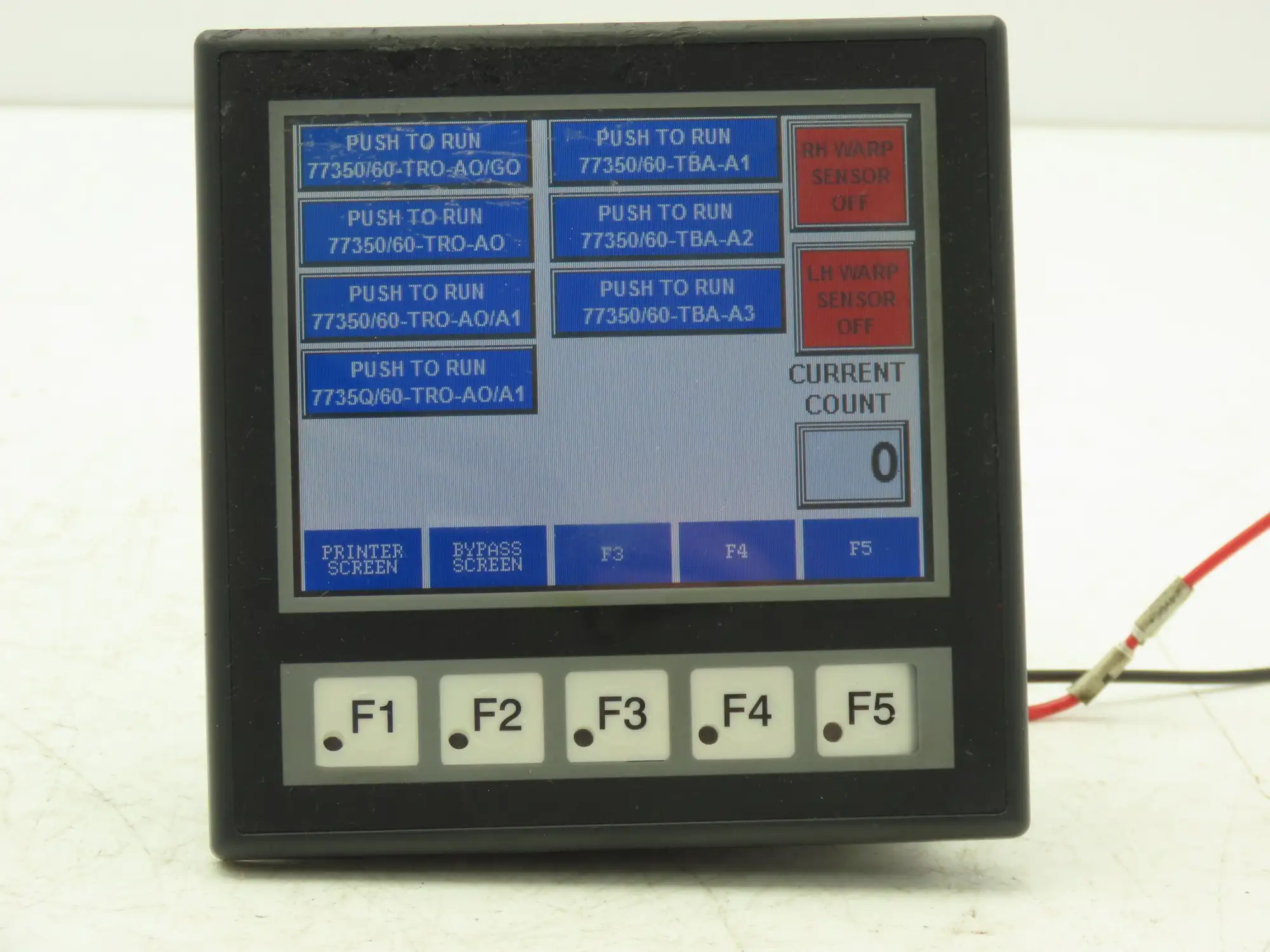 Automation Direct EA1-T4CL HMI Touch Screen Panel 4" C-More 12-24V Missing Clip