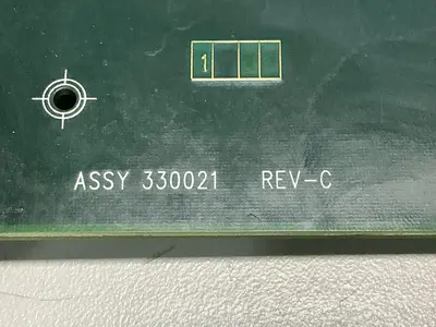 USED VAN DORN ASSY 330021 REV-C