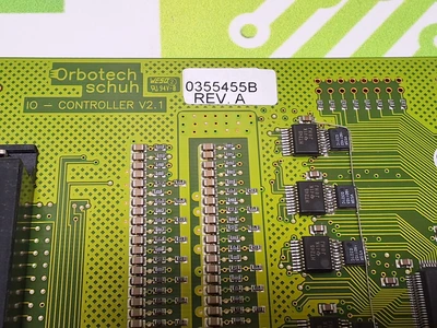 ORBOTECH 0355455B I/O CONTROLLER CARD