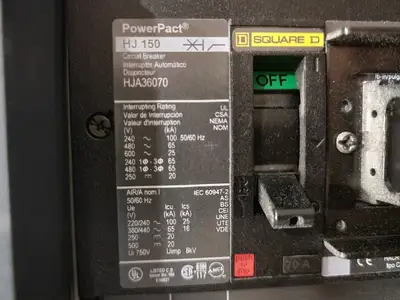 USED SQUARE D PJA36120U44A