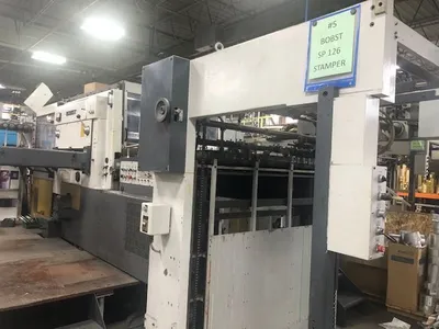 1988 BOBST SP126-BMA Foil Stamper | M3 Graphic Machinery (2)