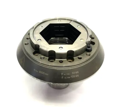 USED HAINBACH TOPLUS KOMBI AXFIX 40 CLAMPING HEAD ASSEMBLY