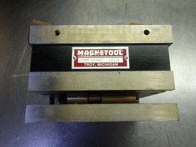Magnetool Permanent Magnet Fine Pole Single Angle Plate Vise MSPF 664-5 (LOC2758B)