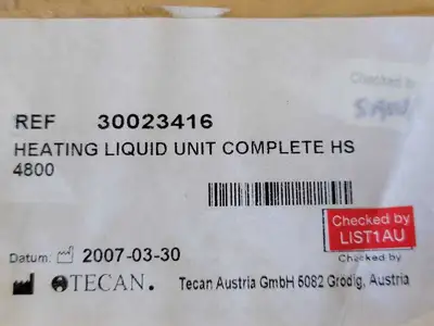 USED 2009 TECAN HS 4800