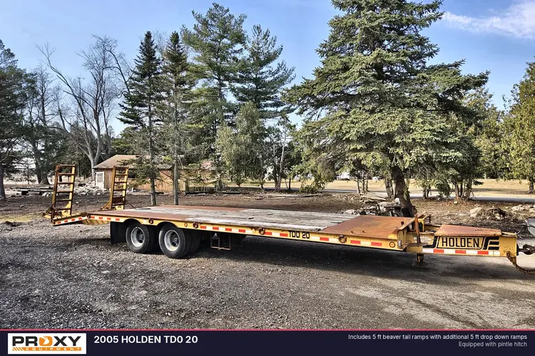 Used 2005 HOLDEN TD0 20 Flatbed Trailers Wisconsin US | Proxy Equipment #1378118