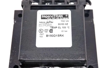 NEW MICRON IMPERVITRAN B150D15RK TRANSFORMER 150V 50/60 HZ