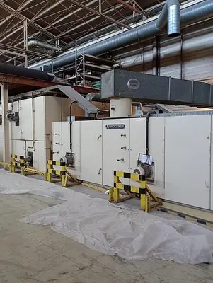USED 1982 BRÜCKNER BACK COATING LINE