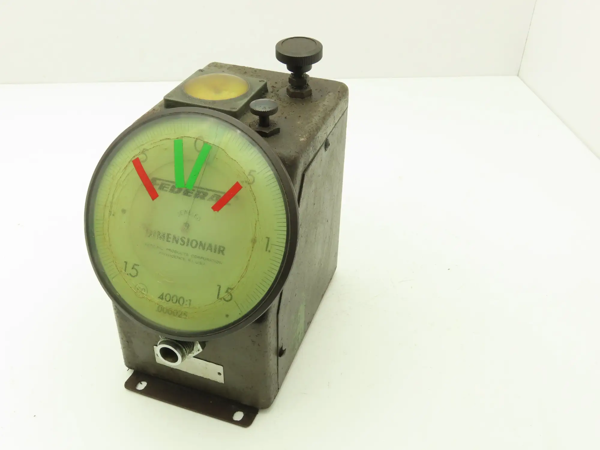 Mahr Federal D4000 D-4000 Dimensionair Air Gage 0-1.5 Dial 4000:1 .000025