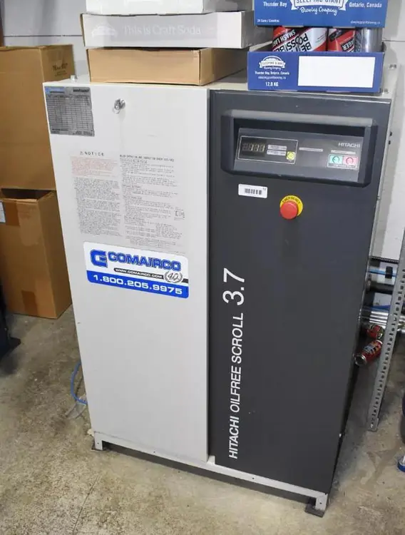Used HITACHI SRL-3.7 MB6LL Non-Lube Air Compressors Ontario CA | The Equipment Kings #1304749