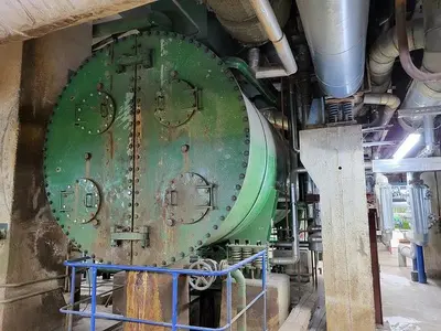 USED 1970 VEB EKM STEAM TURBINE