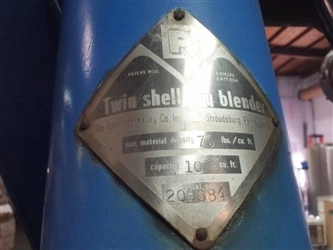 Used PATTERSON-KELLEY _UNKNOWN_ Double Cone - V Mixers Connecticut US | DMC Industries #1288699