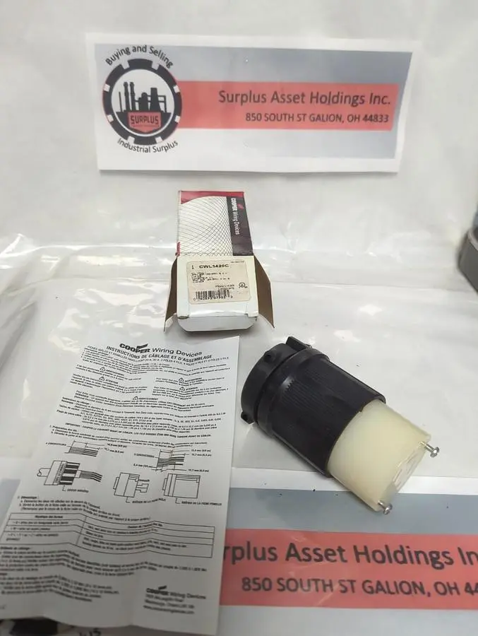 New | in-Stock COOPER CWL1420C Miscellaneous Equipment (Electrical & Power) Ohio US | Surplus Asset Holdings #1460361
